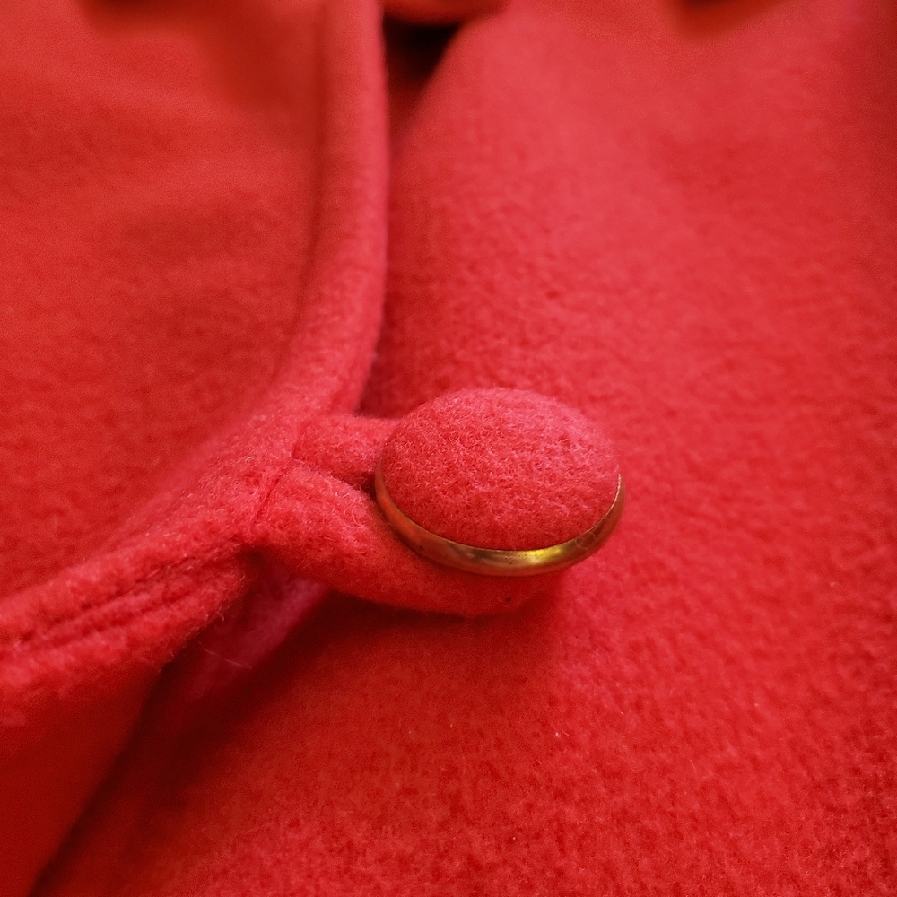 ❤️Host Pick❤️Vintage Gorgeous Red Coat - Picture 8 of 10